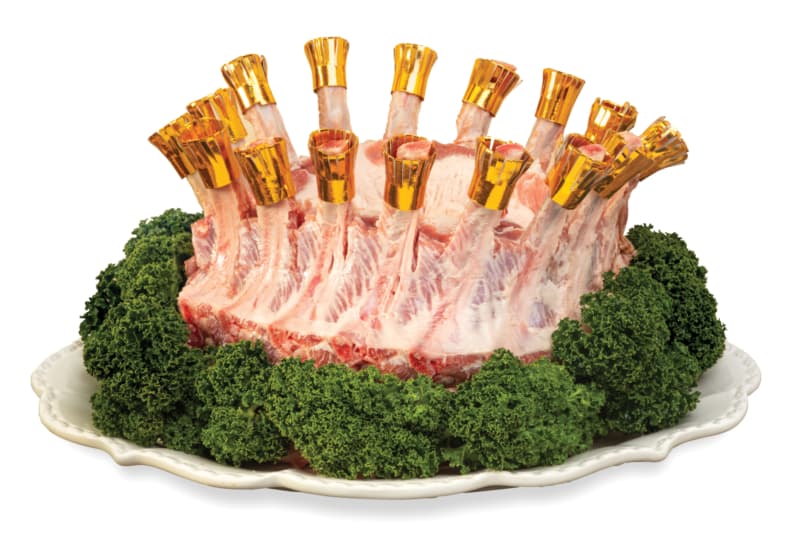 Raw Pork Crown White