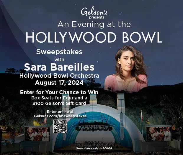 enter to win tickets for Hollywood Bowl Sara Bareilles concert